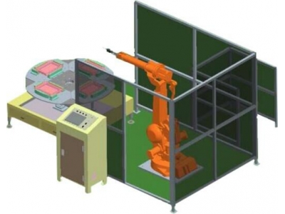 工業機器人涂膠工作站