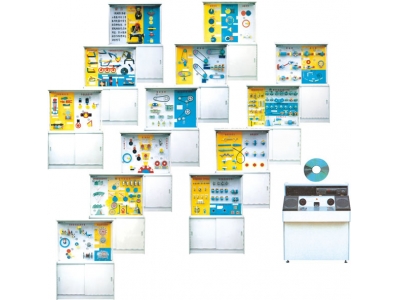 機(jī)械設(shè)計(jì)基礎(chǔ)示教陳列柜 (CD解說(shuō)聲控同步)